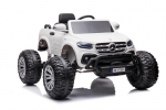 Laste &uuml;hekohaline elektriauto Mercedes DK-MT950 4x4, valge
