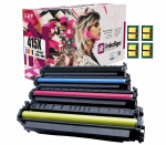 W2030-33x 415x Asendustoonerite komplekt kiibiga Hp laserjet m479 m480 jaoks