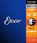Elixir 12077 Nanoweb Light-heavy 10-52 keeled elektrikitarridele