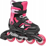 Laste rulluisud Rollerblade Microblade Jr black/pink 33-36.5 Eu