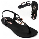 Naiste kummist sandaalid Ipanema Class Must
