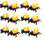 Geulieby Е-2 LED-k&uuml;&uuml;nlad, 12 tk.