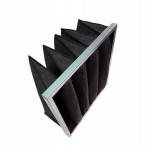 Tasku s&uuml;sinikfilter 610x610x450mm, raam 25mm, ventilatsioon