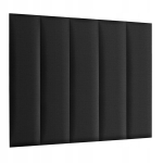 Seinapaneel 120x30 cm polsterdatud Wezgłowie Fancy grafiitv&auml;rvi