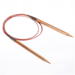 Knitpro puidust vardad trossiga 60cm - Ginger - 6,50