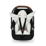 Laste turvatooli pehmendus Wellgro Angel Wings, helehall, 60x63x5 cm