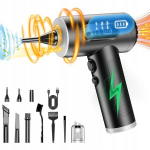 Juhtmeta tolmuimeja suru&otilde;huga autole, koju, puhur, kompressor