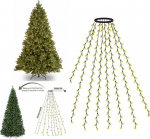 J&otilde;ulupuu valgustus r&otilde;ngaga, j&otilde;ulupuu tulede juga, j&otilde;ulupuu juga, j&otilde;ulupuu valgusketid, led valgusketid, j&otilde;ulupuu, j&otilde;ulupuule, peole, aeda