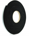 Isekleepuv Epdm tihend, tihe, paksus 5mm, 12mm x 10m, must vaht