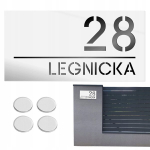 Decortrend Suur maja numbri silt aadressi silt majale number aadress 15x30cm