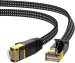 Cat 7 Etherneti kaabel 1m, lame, p&otilde;imitud, 10gbps