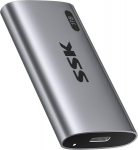 Ssk 1tb v&auml;line ssd k&otilde;vaketas, kaasaskantav ssd kuni 550 mb/s kiire v&auml;line ssd usb 3.2 gen2 usb c ssd iphone 15/pro, windows, mac, android jaoks led-valguse, trimmi ja nutika toega