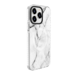 Evelatus kaitse&uuml;mbris Apple iPhone 15 Pro Max jaoks MagSafe Marble White