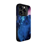 Evelatus iPhone 15 Pro Armor Case TPU + PC Tr&uuml;kitud Disain Galaxy