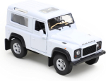 Toyland&reg; 10 cm (4 tolli) survevalatud mudel Land Rover Defender m&auml;nguauto - m&auml;nguasjas&otilde;idukid (valge)