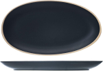 Cosy & Trendy Galloway Ovaalsed taldrikud, mustad, 29.5 x 16 cm, 6 tk komplekt