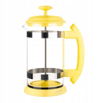 Kohvipress French Press 1000 ml kuumakindel roostevaba teras kollane