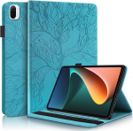 Succtopy &uuml;mbris xiaomi mi pad 5 / mi pad 5 pro 11 tolli 2021 jaoks, folio klapp pu nahast &uuml;mbris statiivi funktsiooniga, rahakoti &uuml;mbris, tahvelarvuti kaitse&uuml;mbris xiaomi mi pad 5 pro, tree blue