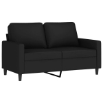 2-kohaline diivan，L&otilde;&otilde;gastusdiivan, must, 120 cm, samet CFE20929