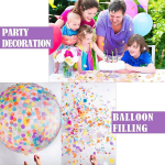 Aonat Konfeti lauakaunistus 5000 t&uuml;kki, 50 g, 1 cm &uuml;mmargused, s&uuml;nnip&auml;evalaua kaunistus, pulmade kaunistus s&uuml;nnip&auml;evaks, pulmadeks, beebipeoks, uusaasta&otilde;htuks