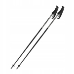 2 tk Suusakepid Fizan Storm grey 130 cm must/hall 2023
