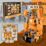 Xinrongda magnetiline ehitusmaailm, magnetilised transformerid lastele, magnetilise deformatsiooniga robotite ehituss&otilde;idukid, autom&auml;nguasjad 3&ndash;9-aastastele poistele ja t&uuml;drukutele