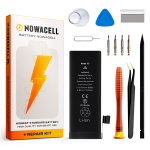 Komplekt Aku iPhone 5S 5C jaoks, Suurem mahtuvus 2010 mAh, NOWACELL