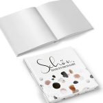 P&auml;evik "ilus, et sa oled" 15x15 cm, t&uuml;hjad lehed, kingitus