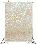 Kuldne t&auml;pp fotograafia taust, s&auml;delev taust fotograafiale, litritega taustakardin, s&uuml;nnip&auml;evapeo beebi laste fototaust fotostuudio pulmataust (150 x 210 cm)