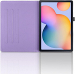 Succtopy &uuml;mbris Galaxy Tab S6 Lite 10.4 tolli 2024/2022/2020 Sm-p610/p613/p615/p620/p625 Pu nahast 360&deg; p&ouml;&ouml;ratav mitme nurga all kaitsev &uuml;mbris koos statiivi funktsiooni ja pliiatsi hoidjaga Samsung S6 Lite'ile, lilla