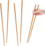 Pikad puidust s&ouml;&ouml;gipulgad 32 cm, 2 paari, libisemiskindlad