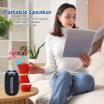 Mini bluetooth k&otilde;lar bluetooth box rgb valgusega, muusikaboks bluetooth 5.3-ga, 3 valgusrežiimi, stereo sidumine rikkaliku bassiga, veekindel, 24h aku, sobib suurep&auml;raselt koju, &otilde;ue (must, suurus: 5 x 3