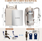 Vmikiv reisikott ryanairile k&auml;sipagas lennukile s&uuml;learvuti seljakott meestele reisikott s&uuml;learvuti sahtliga 15,6 tolli wizzair k&auml;sipagas 40 x 30 x 20 reisikott naistele