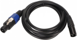 Speakon-xlr kaabel audio female speakon male kuni 3-pin Xlr male mikrofoni pikenduskaabel twist lock-iga v&otilde;imendile Dj Pa lavale 1.9m