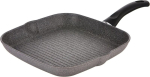 Ballarini Cortina Granitium grillpann, nikkel, hall, 28 cm