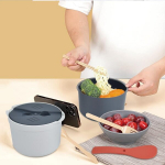 Joyzan mikrolaineahju riisi keetja, toidukvaliteediga mikrolaineahju survek&uuml;psetuskomplekt, seadmed riisi keetja, k&ouml;&ouml;gin&otilde;ud, auruti, kurn, k&ouml;&ouml;giviljade valmistamine