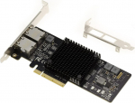 Kalea-informatique Pcie Lan Ethernet 10g 5g 2.5g 1g 2 pordi kontrollerkaart - Rj45 pistikud Intel X550at2 kiibistikuga