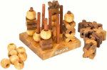 Logica Spiele Art. Tic-tac-toe 3d puidust strateegiam&auml;ng