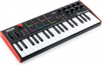Akai Professional Mpk Mini Plus - 37 klahviga Usb Midi klaviatuurikontroller 8 Mpc padja, sekventseri, Midi/cv/gate I/o, muusikaproduktsiooni tarkvara ja Native Instruments helipaketiga