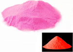 Kiralove fosforestseeruv pulberpigment - fuksia > oranž - helendab pimedas - originaalne kingiidee - v&auml;rvained - v&auml;rviline - helendav roosa - 100 g - suurep&auml;rane kvaliteet