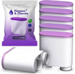 Haysen & Clarvis veefilter, &uuml;hildub Philips Coffeepure Aquaclean katlakivifiltriga, veefilter, &uuml;hildub Saeco ja Philips t&auml;isautomaatsete kohvimasinatega (6 tk pakis)