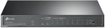 Tp-link Tl-sg1210mpe Gigabit 10 pordiga hallatav Poe l&uuml;liti (8 Gigabit Poe+ porti, 1* Gigabit Sfp port, 123 W, Ieee-802.3af/at, Plug and Play, Qos, Igmp, ventilaatorita) must
