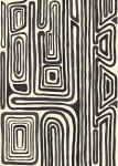 Rasch tapeet 557893 - fototapeet mittekootud materjalil aafrika stiilis mustriga mustvalge kollektsioonist Onzself - 2,80 m x 2,00 m (pikkus x laius)