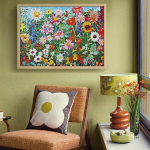 Misitu pusle 1000 t&uuml;kki t&auml;iskasvanutele &ndash; v&auml;rvilised lilled mosaiigis &ndash; kunstpusle 1000 lastele alates 14. eluaastast