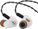 Linsoul Ziigaat x Fresh Reviews Arete k&otilde;rvasisesed monitorid, 1dd+4ba h&uuml;briidk&otilde;rvaklapid Iem, juhtmega m&auml;ngurik&otilde;rvaklapid, stuudiomonitori h&auml;&auml;lestus, eemaldatava Iem-kaabliga muusikutele audiofiilidele (valge)