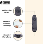Coomax spioonik&otilde;rvaklapid Bluetooth juhtmevabad Vip Pro Invisible k&otilde;rvaklapid mikrofoniga mobiiltelefoni testimiseks - Mini spioonik&otilde;rvaklapp Spicker spioonik&otilde;rvaklapile (spioonik&otilde;rvaklapid Vip Pro Supermini Bt