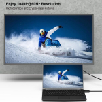 Benfei Displayport-vga kaabel 4,5 m, 1080p, kullatud