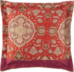 Bassetti Piazza San Marco R1 Rosso 9314273 voodipesukomplekt 3-osaline 100% puuvill lukuga 200 cm x 200 cm 80 cm x 80 cm