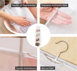 Aarainbow K&auml;ekottide riidekapp, riputatav k&auml;ekottide hoiustamine pere garderoobi jaoks, 8 taskut, garderoobi korraldaja, kokkupandav riiul &otilde;lakotile, 113 K x 34.5 L (a-roosa)