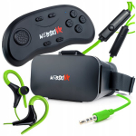 Webski Vr 3d virtuaalreaalsuse prillid telefonile m&auml;ngukomplekt Virtual Box 360
